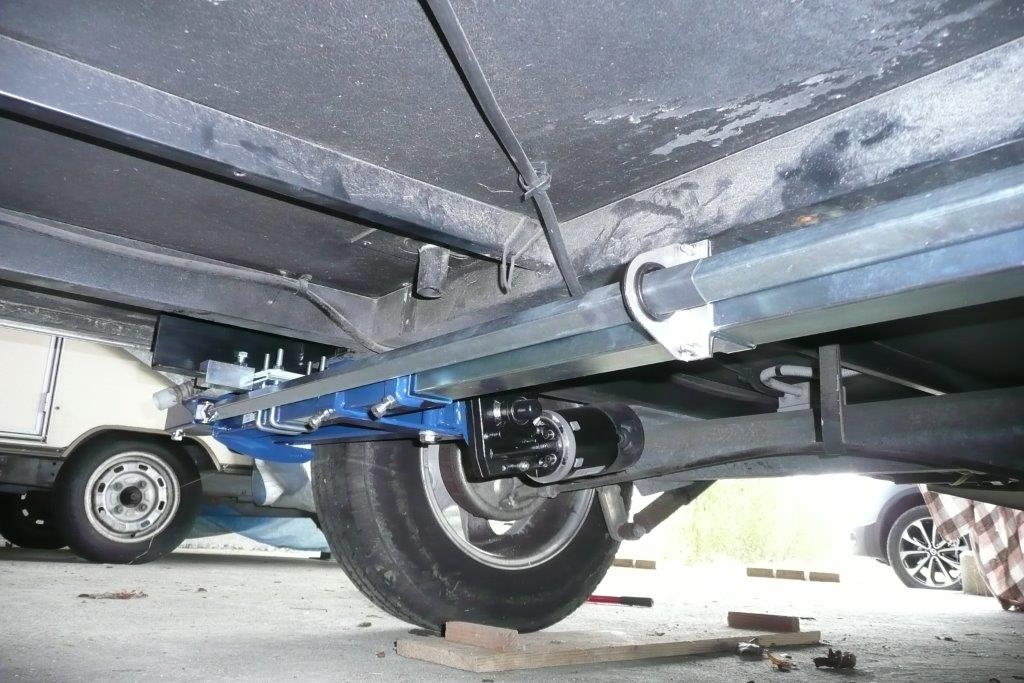 Installation moteur gauche