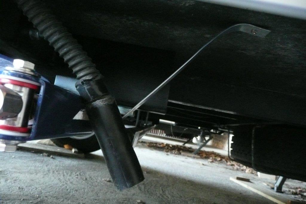 Support vidange gauche