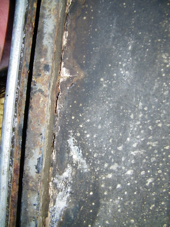 sol extérieur sous porte