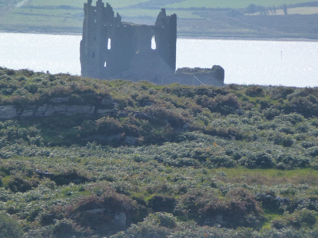 ruine de chateau pres de fort pres de cahersiveen