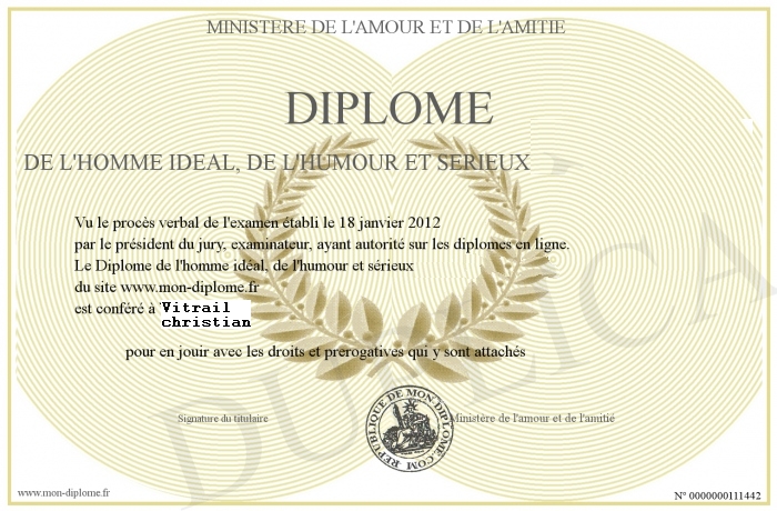 Diplome homme idéal.JPG