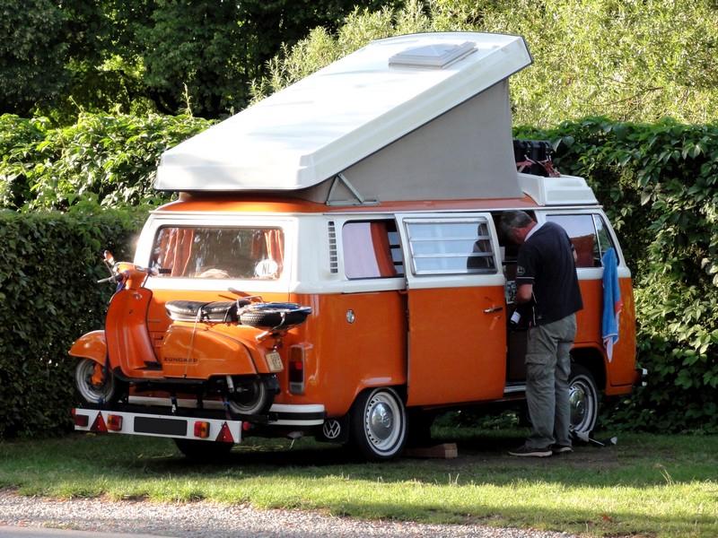 Combi avec scooter assorti, la classe !