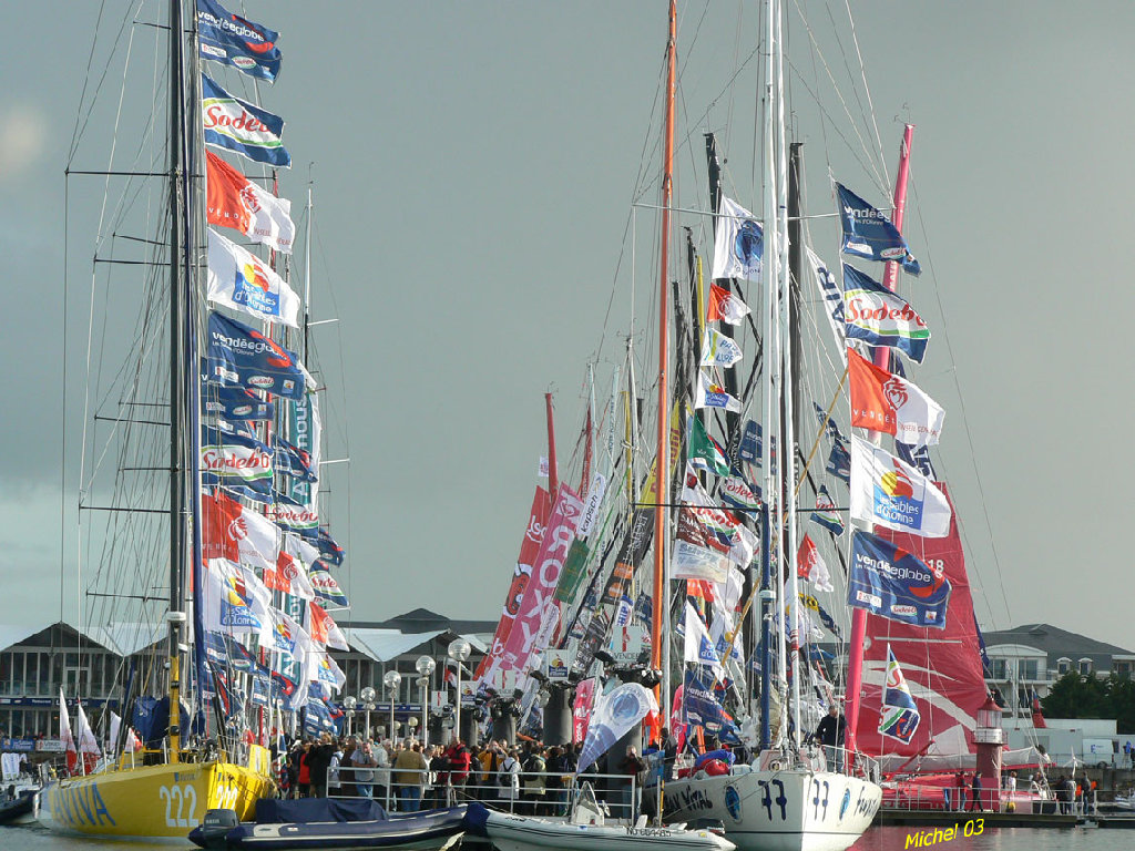 Avant le départ  du Vendée Globe