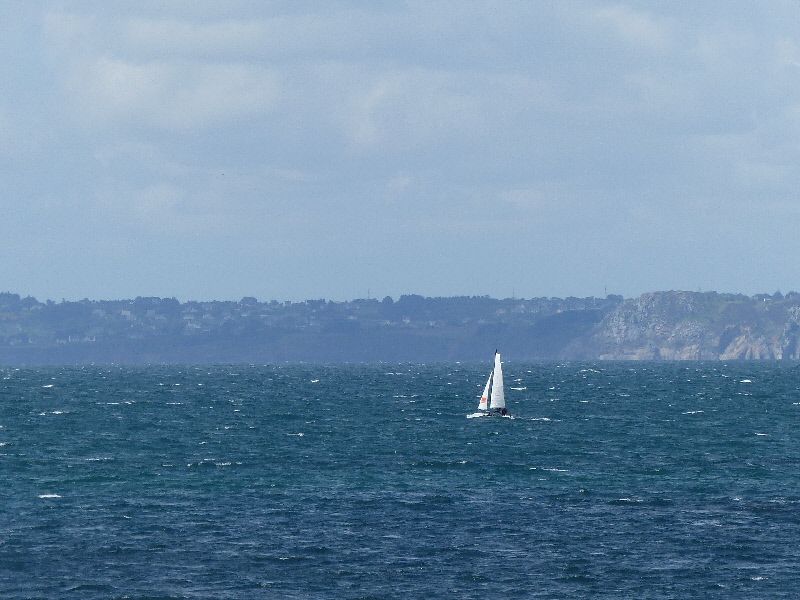 la baie vue du camping  pour 1 premier<br />jour c est le régal