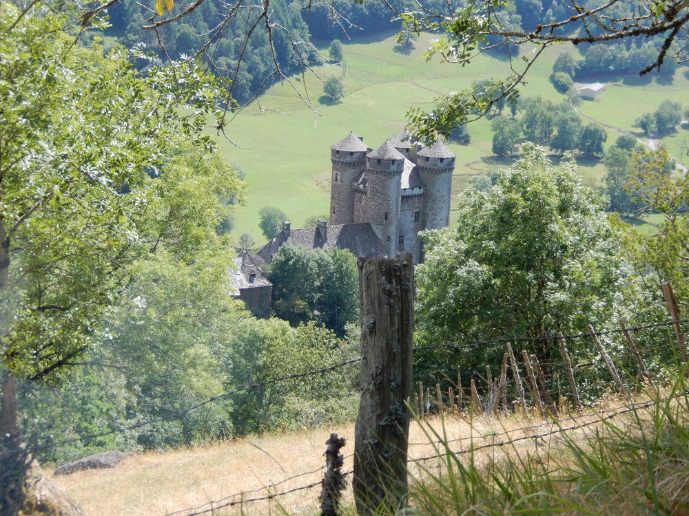 Château d'Anjony à Tournemire