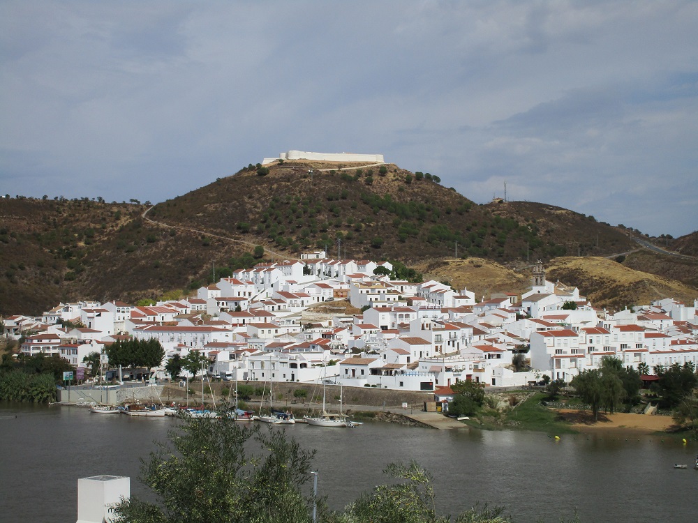 Sanlúcar de Guadiana espagne  vue <br />d Algoutime portugal