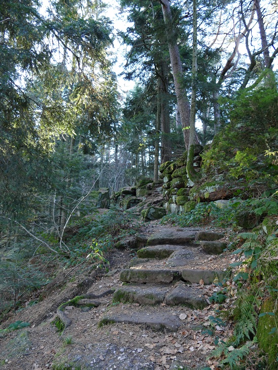 mur paien au mont st odile