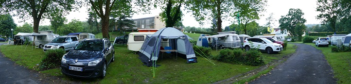 vue partielle du camping