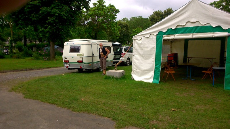 Novice, sur le départ