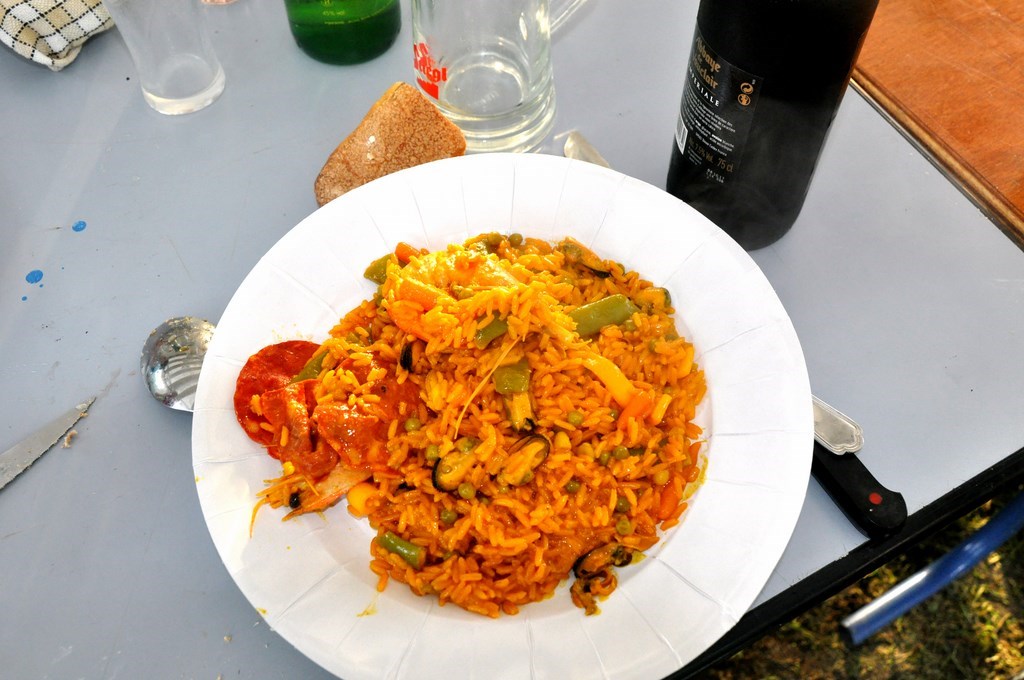 Une copieuse assiette pour rassasier les affamés....