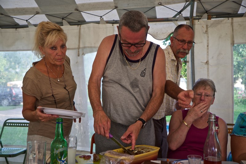 Fait même très chaud ! <br />Ha ! ! la terrine de sanglier !
