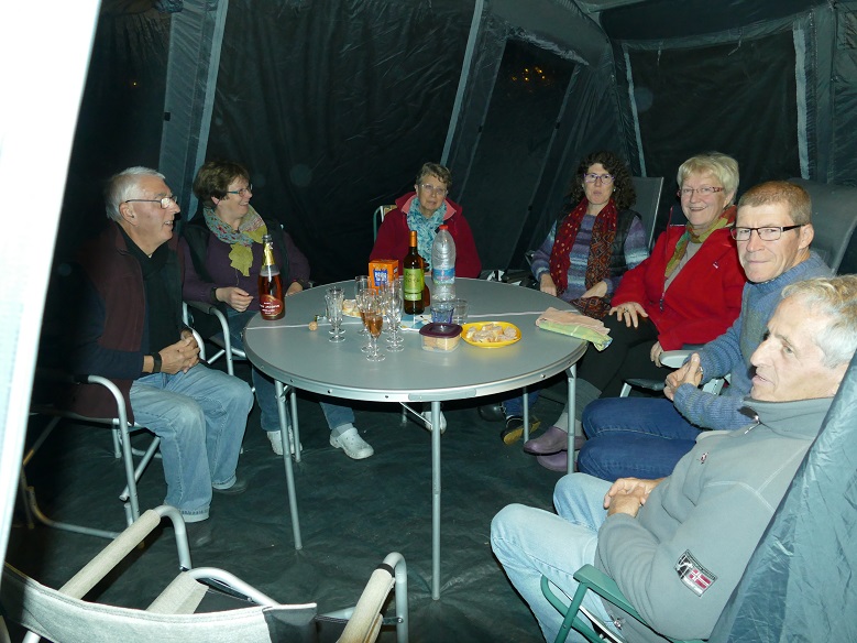 le soir on se rassemble aussi