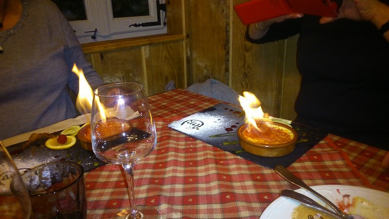 Crème brûlée, flambée ! Chaud devant ! !