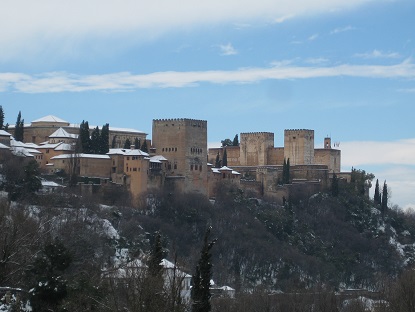 Alhambra sous la niege