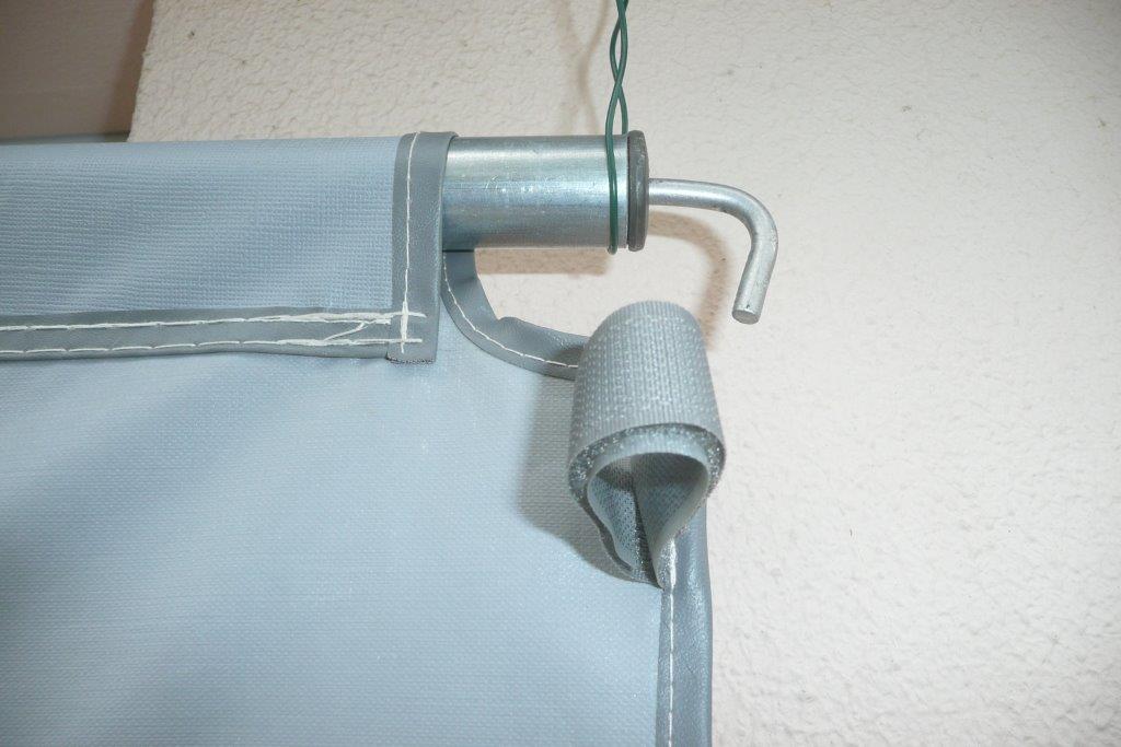 Emboîtement dans façade du store