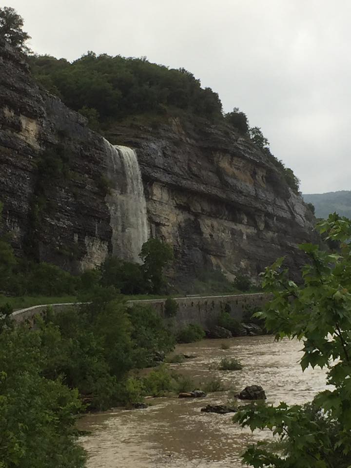 Sampzon après l'orage 10/05/2017