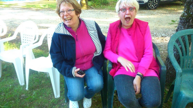 Zezette et Pascale ! !<br />Quel plaisir ! !