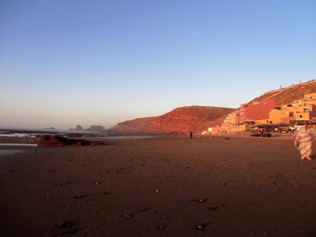 les belles couleurs en fin de journée