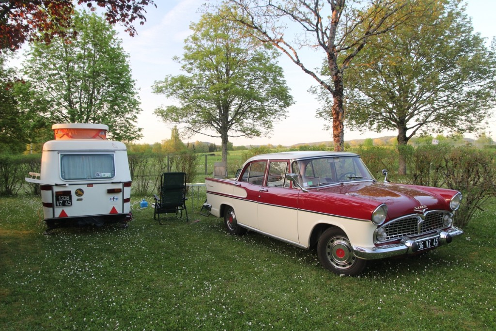 Au camping de Pougues.