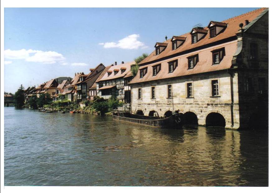En bateau sur la Regnitz