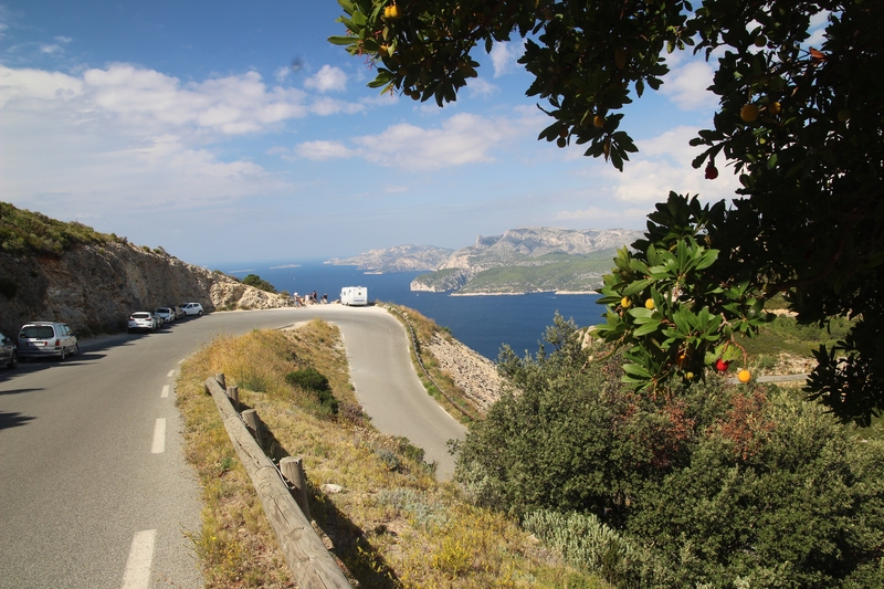 La route des crêtes.