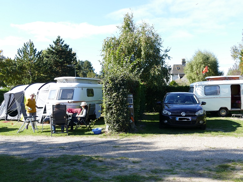 installés au camping 3 sablières à st firmin