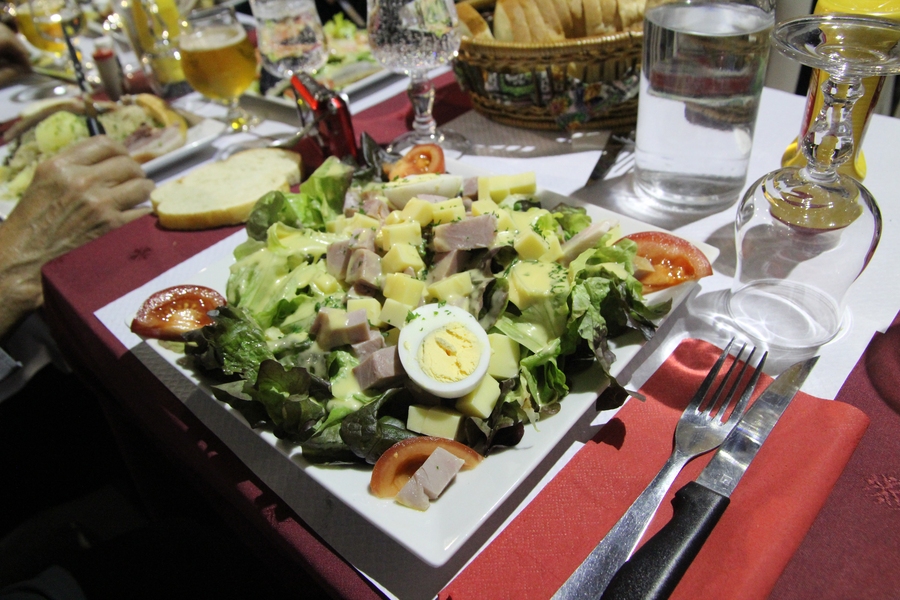 L'assiette de Michel.