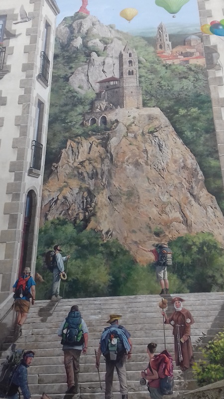 Trompe oeil. du Rocher Saint Michel du Puy en velay..jpg
