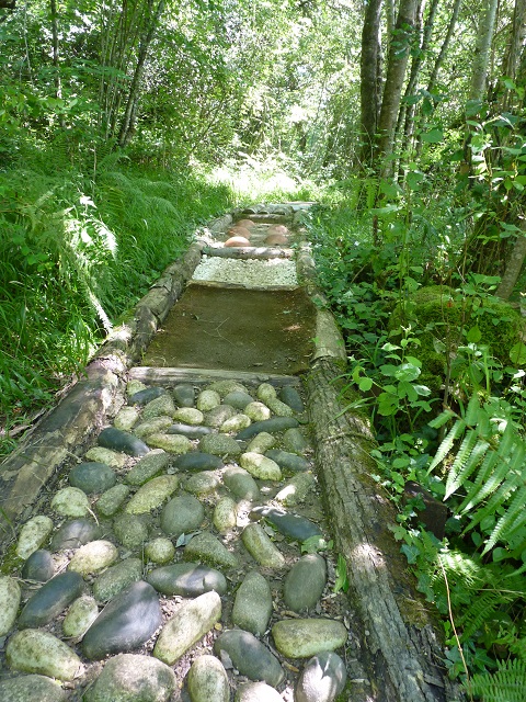 Parcours pieds nus !!