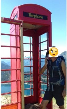 La Roche du Biolay... et sa cabine ! En surplomb du lac  du Rosselend