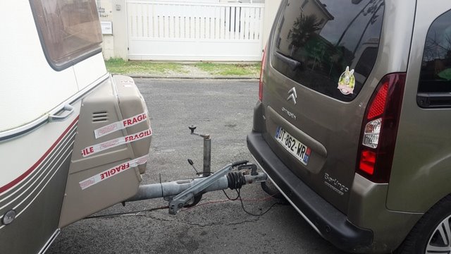 "Vous avez conduit un camion?" C'est pareil!  Bonne route…...