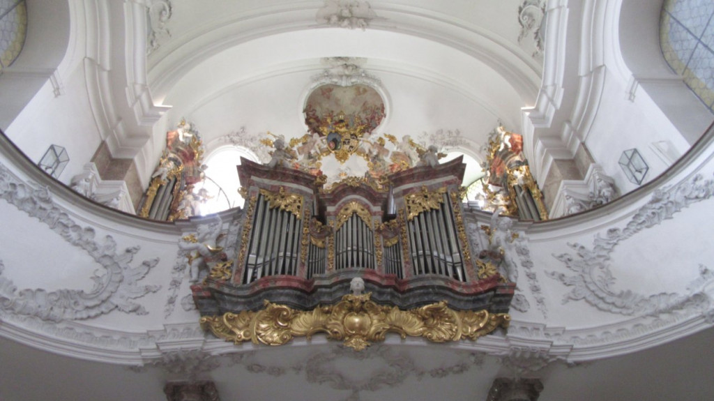 Fussen ; l'orgue de l'église