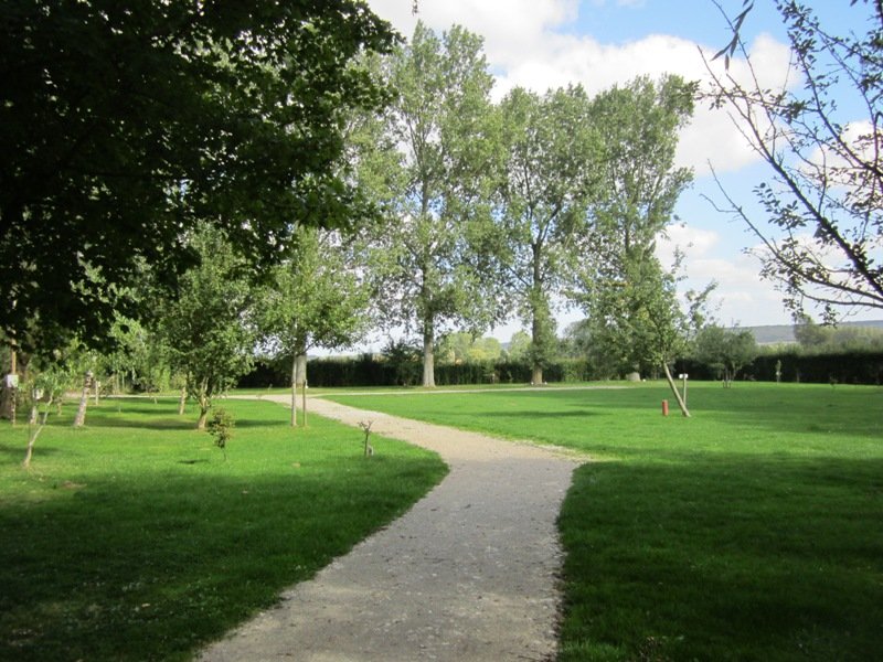 vue par le passage piétonnier