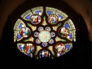 Rosace de l'église
