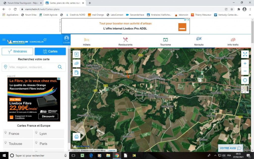 route de Chavone