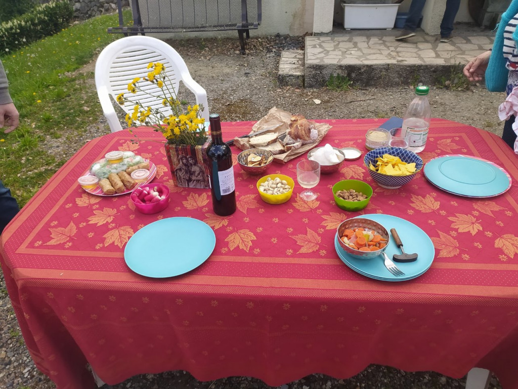 La table pour Pâques
