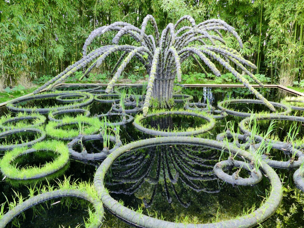 jardin du chateau de Chaumont