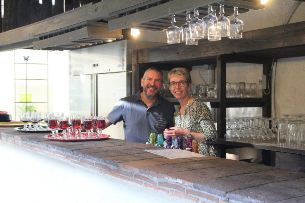 Le patron et la patronne du camping.