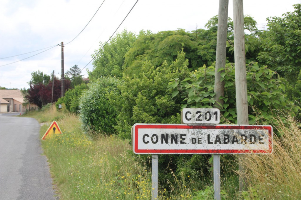 Sur la route.