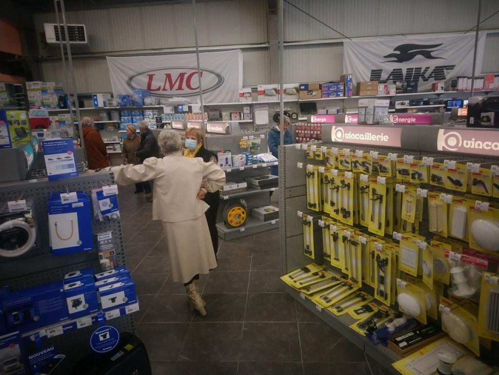 Dans les rayons d'accessoires