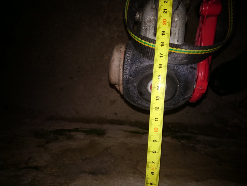 repaire 12, les roues sont complètement libres