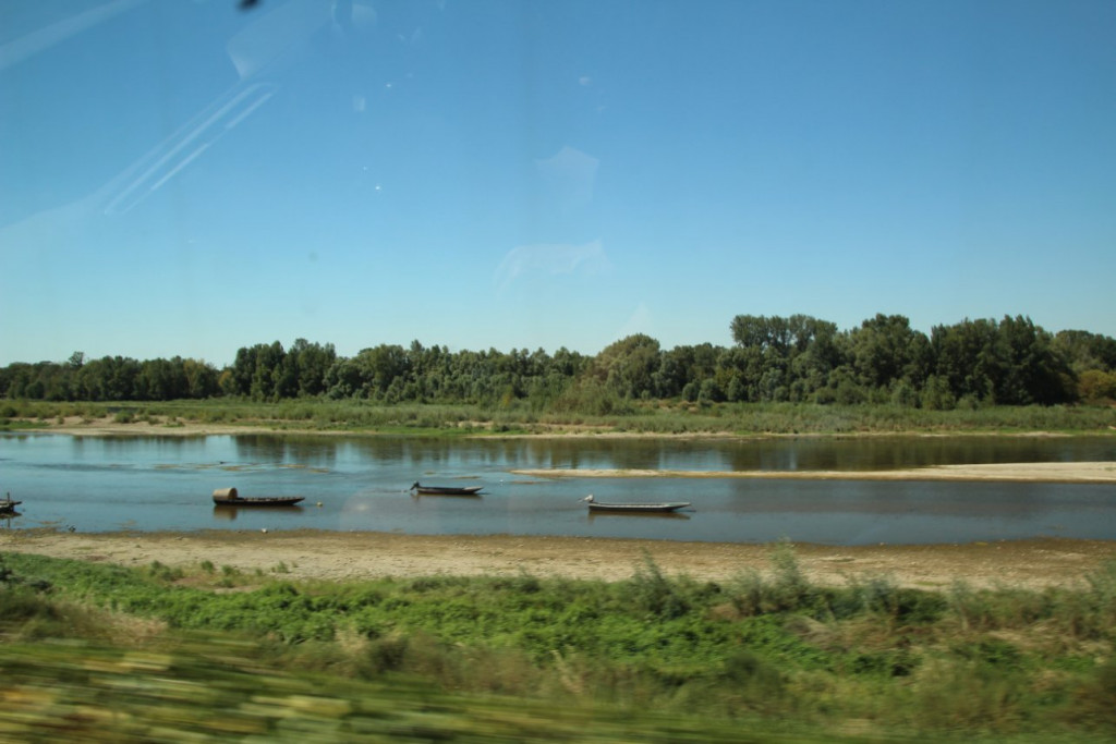 Gabarre sur la Loire