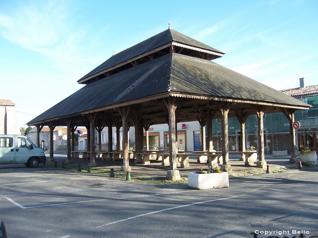 Ile d'Oléron : les Halles de Saint Georges