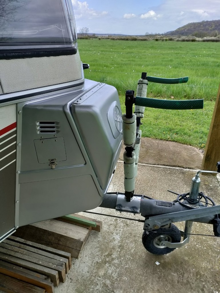 Porte vélo après